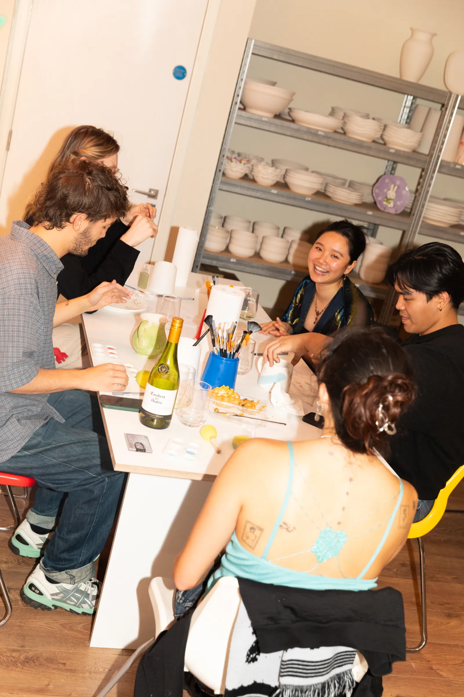 Group booking at Space Studio